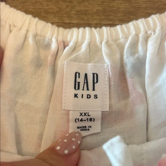 GAP Floral Kids Dress - White and Pink - Picture 4 of 4